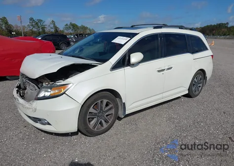2015 Honda Odyssey Touring/Touring Elite from USA, damaged, VIN 5FNRL5H91FB083785